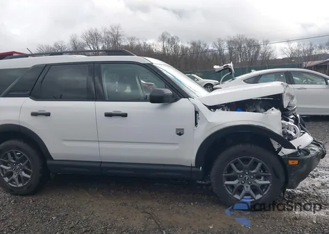 2025 Ford Bronco Sport Big Bend z USA, uszkodzony, nr VIN 3FMCR9BN4SRE19144